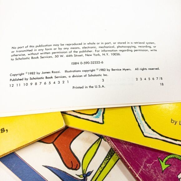 Puzzles, Games, & Magic: Bundle of 5 Vintage Kids’ Books - Picture 9 of 12